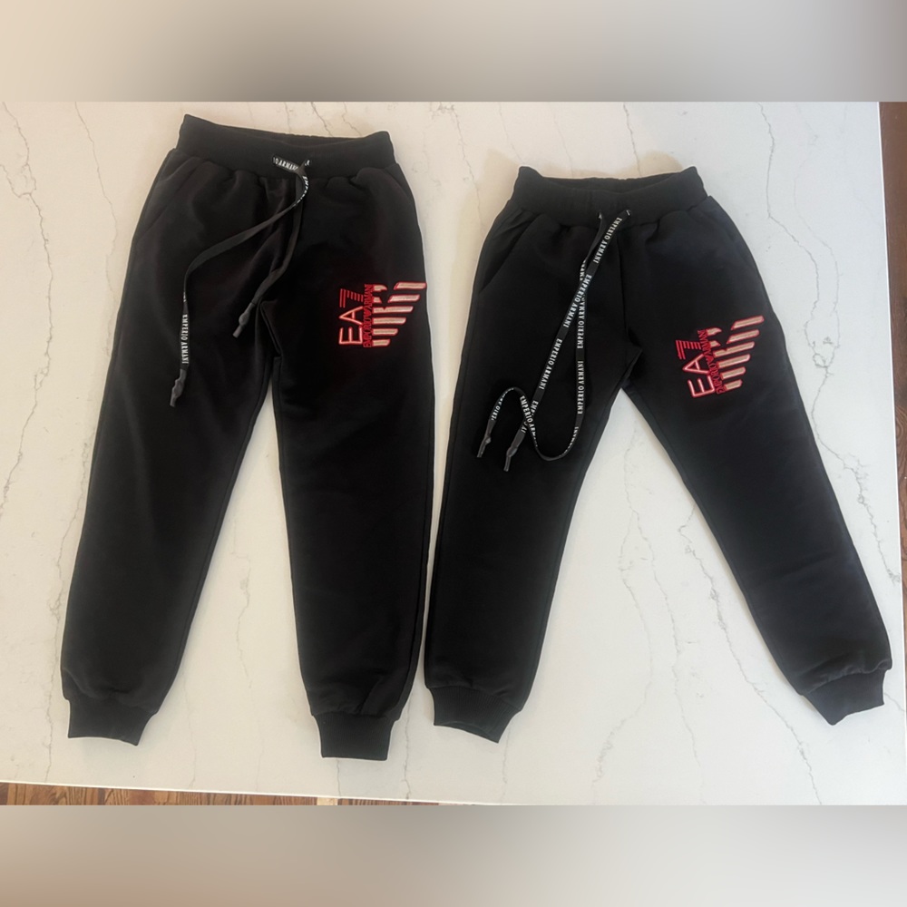 Emporio Armani Childrens Pants Set Size 4-6, 6-8